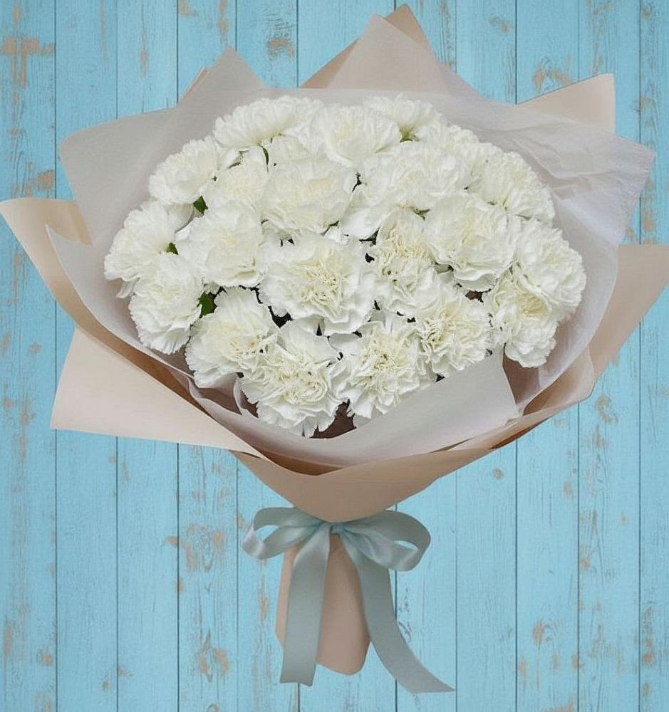 Букет цветов из: Гвоздики в Ирбейском