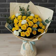 Букет цветов из:  Розы в Ирбейском