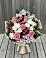 Букет цветов из: Альстромерии, Гвоздики, Розы и Хризантемы в Ирбейском