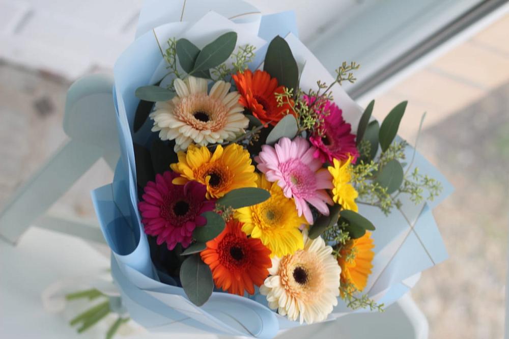 Букет цветов из: Герберы в Ирбейском