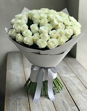 Букет 35 Белых роз #REPLACE_PRED# Ирбейском