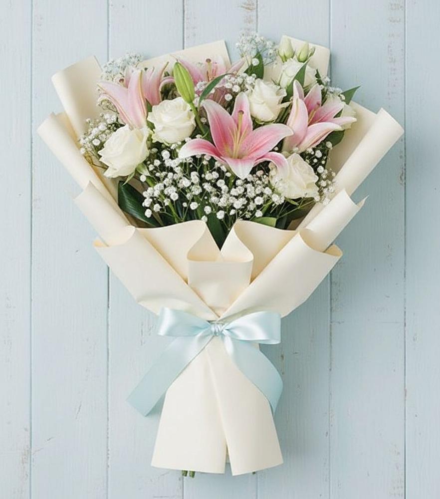 Букет цветов из: Лилии в Ирбейском