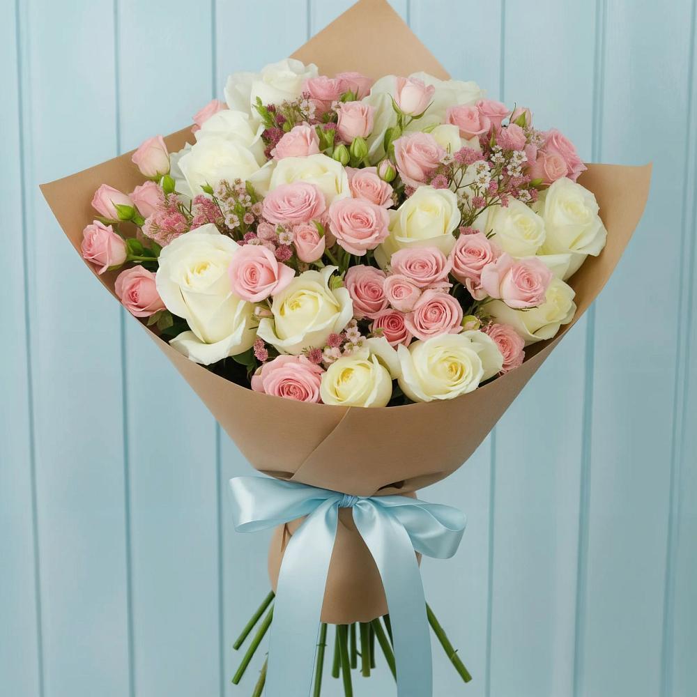 Букет цветов из: Розы в Ирбейском