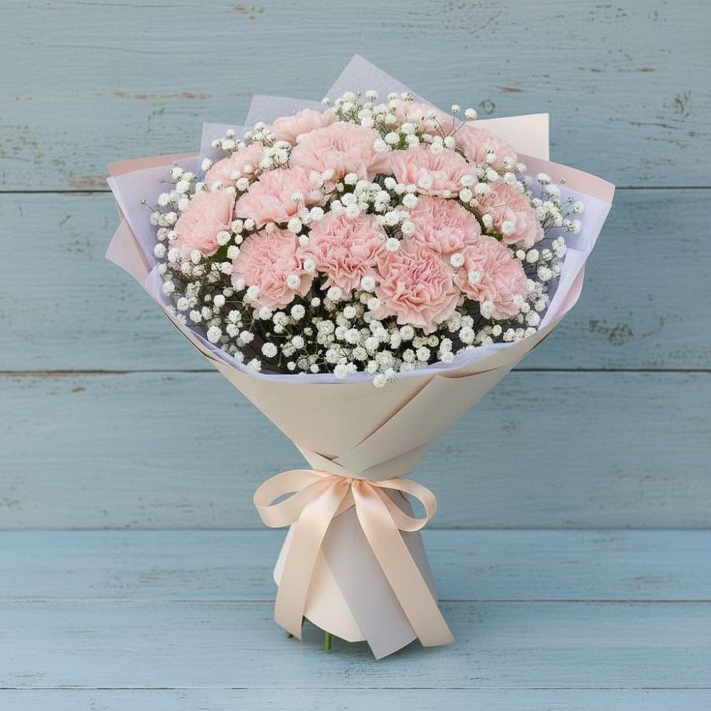 Букет цветов из: Гвоздики в Ирбейском