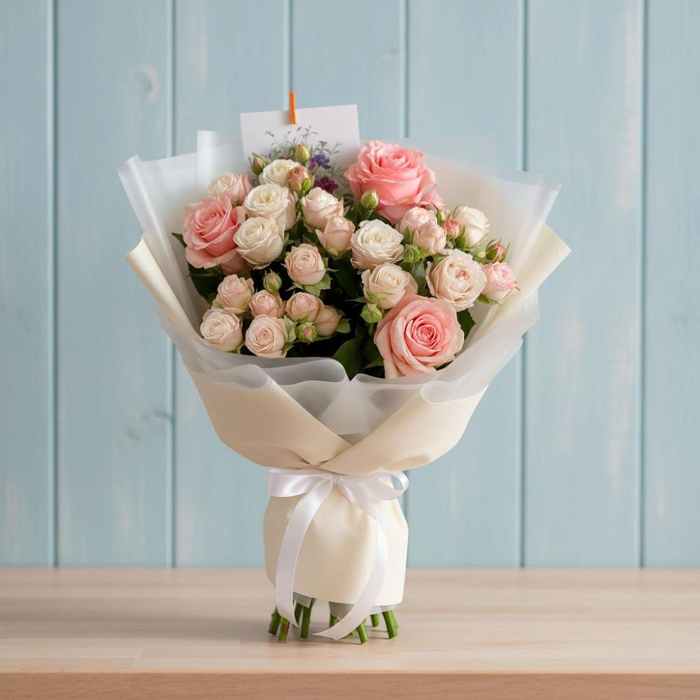 Букет цветов из: Розы в Ирбейском