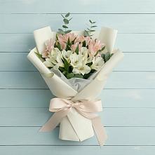 Букет цветов из:  Альстромерии в Ирбейском
