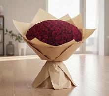Букет 101 Красная роза в Ирбейском