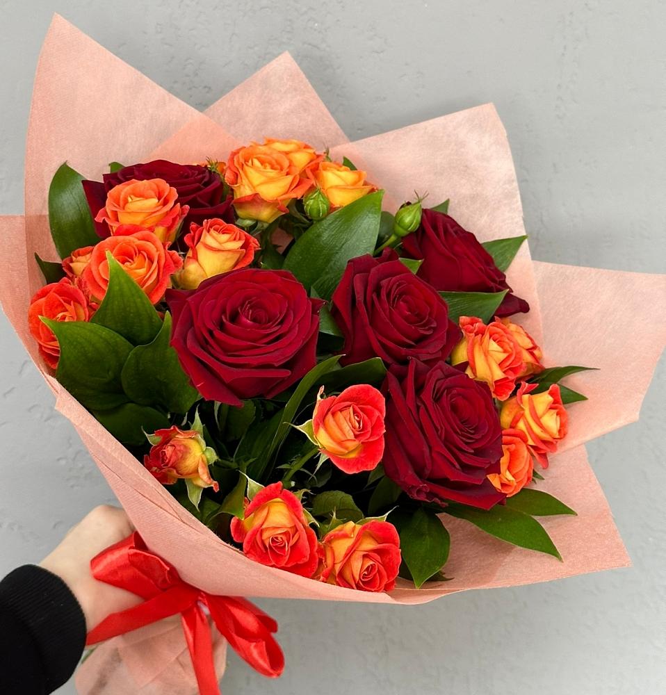 Букет Любовь и восторг в Ирбейском