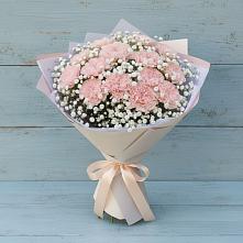 Букет цветов из:  Гвоздики #REPLACE_PRED# Ирбейском