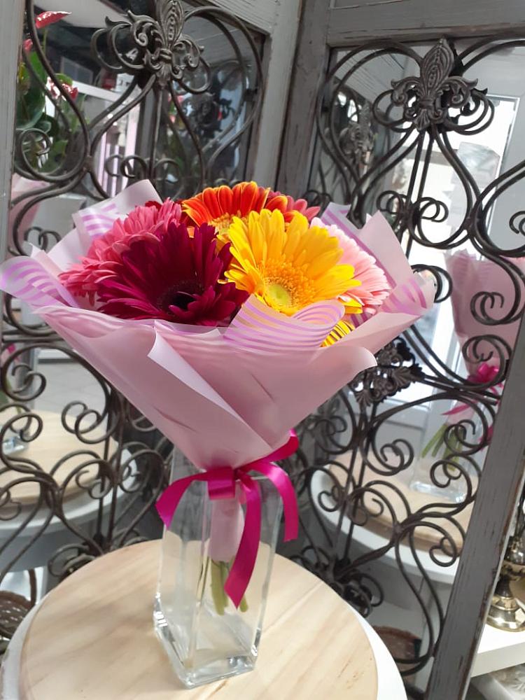 Букет цветов из: Герберы в Ирбейском