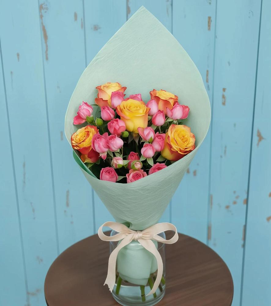 Букет цветов из: Розы в Ирбейском