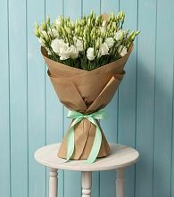 Букет цветов из:  Лизиантусы в Ирбейском