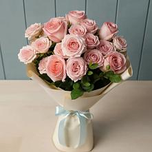 Букет Розовый шарм в Ирбейском