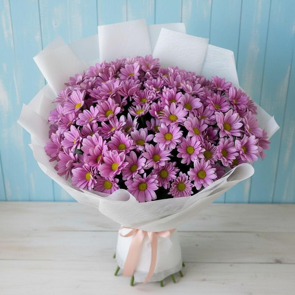 Букет цветов из: Хризантемы в Ирбейском