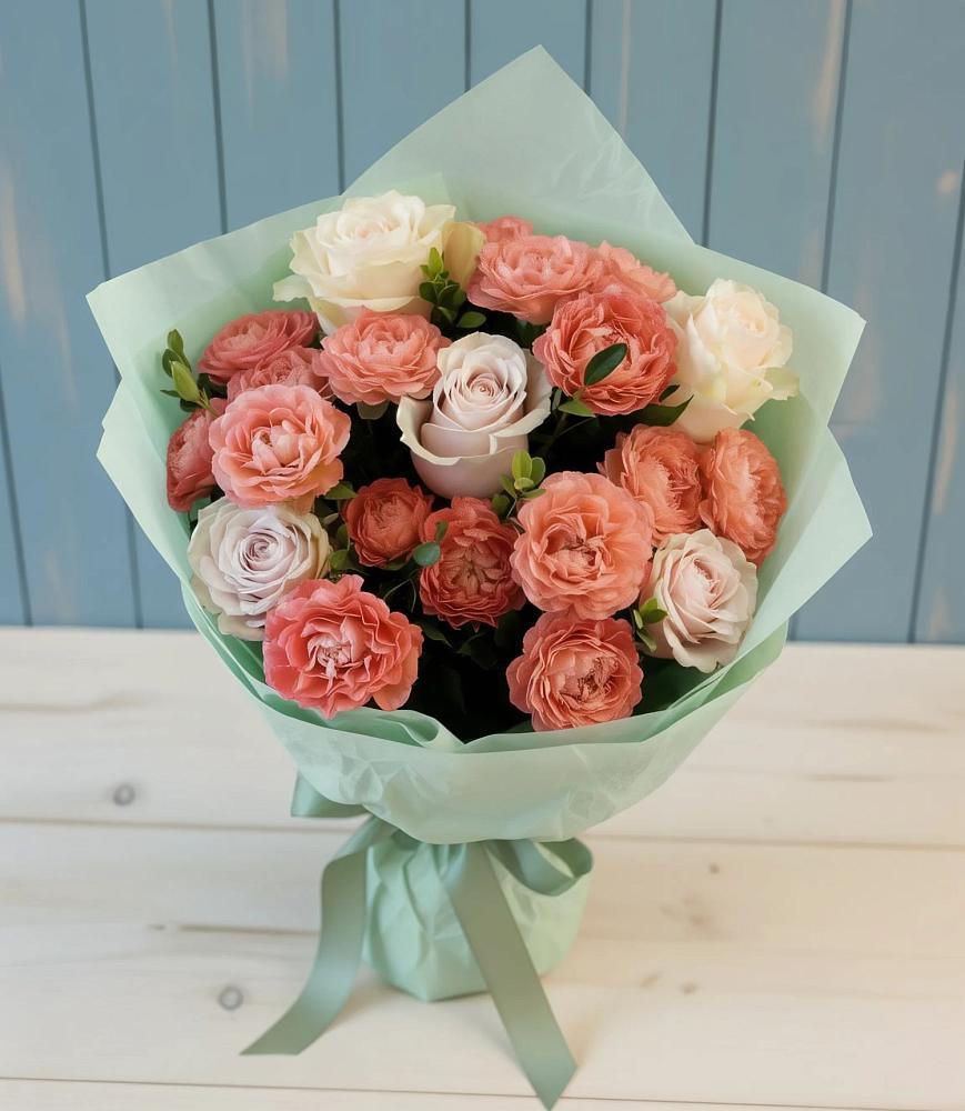 Букет цветов из: Розы в Ирбейском