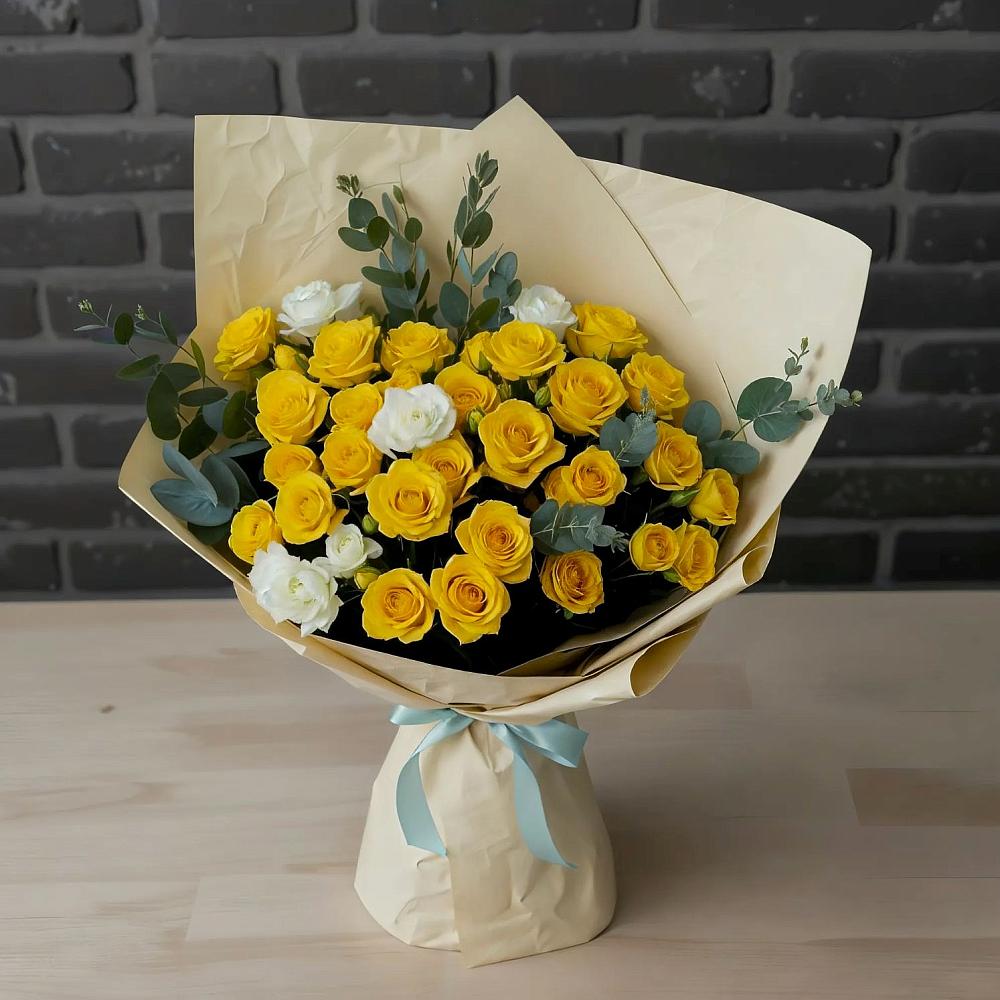 Букет цветов из: Розы в Ирбейском