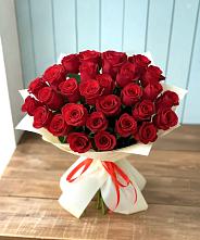 Букет 29 Красных роз в Ирбейском