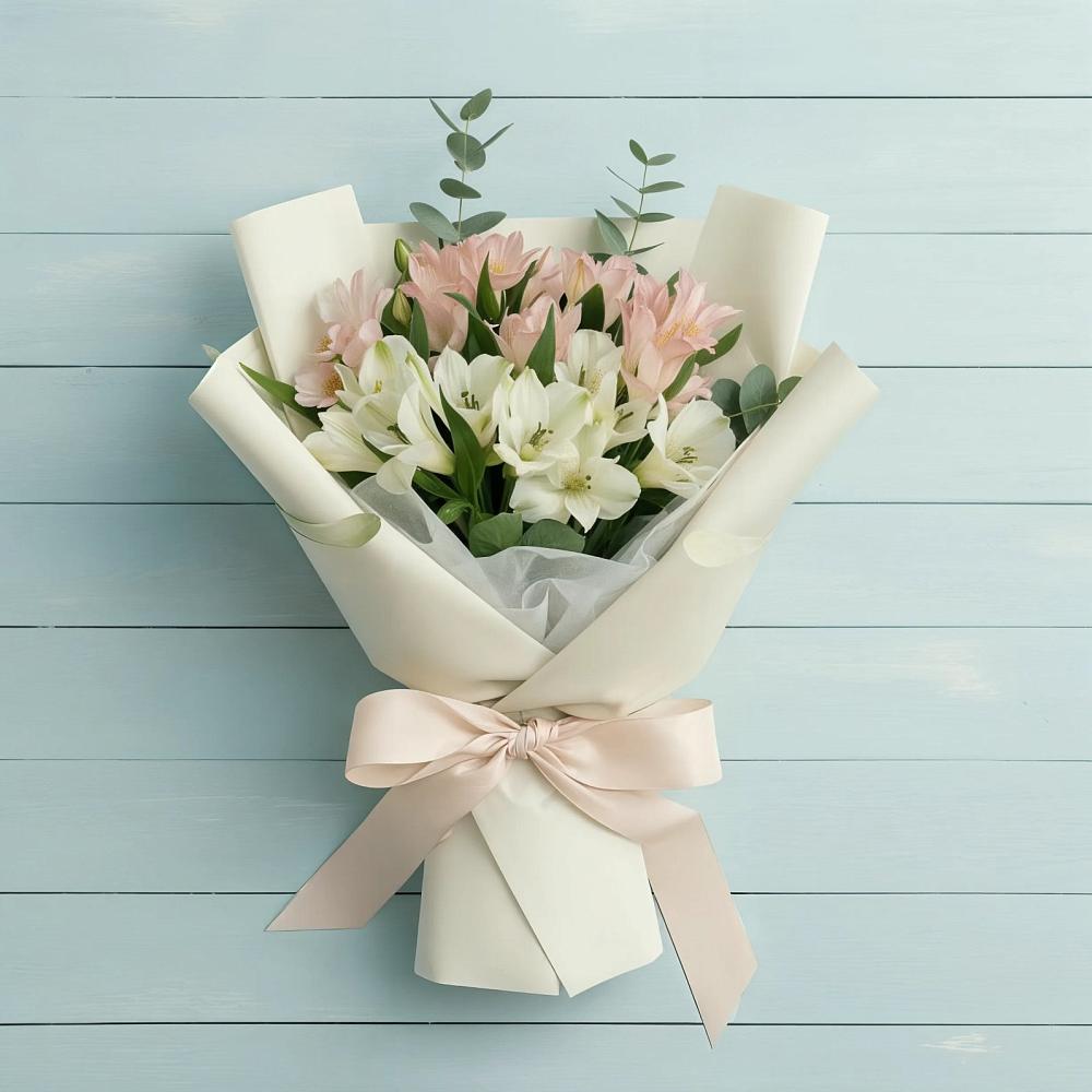 Букет цветов из: Альстромерии в Ирбейском