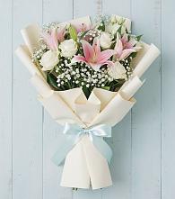 Букет цветов из:  Лилии в Ирбейском