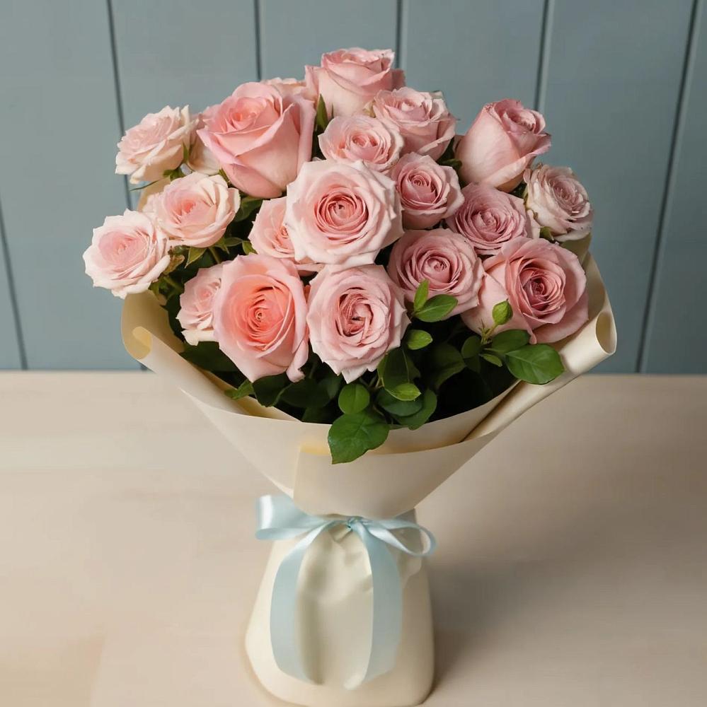 Букет Розовый шарм в Ирбейском